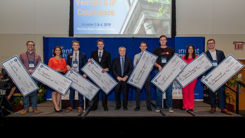 Eight student startups showcased their innovations