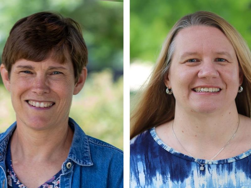 Headshots of Kathy Shaffer and Angela Pettitt