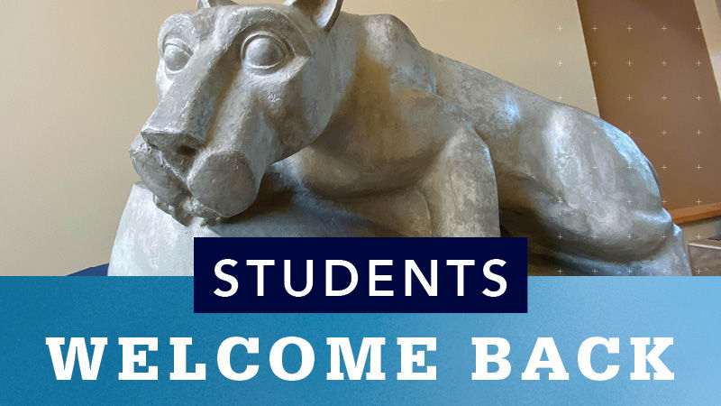 Students, welcome back