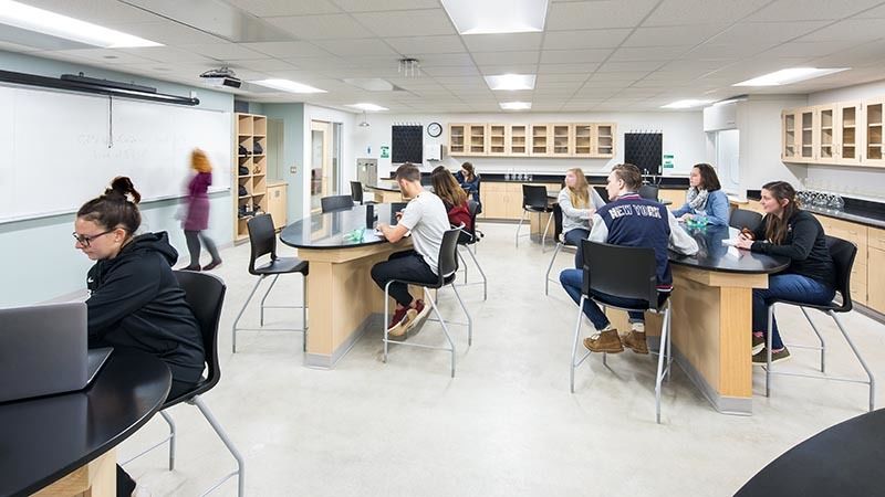 Biology classroom
