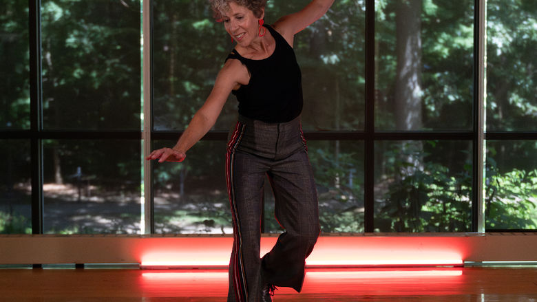 Michele Dunleavy dancing