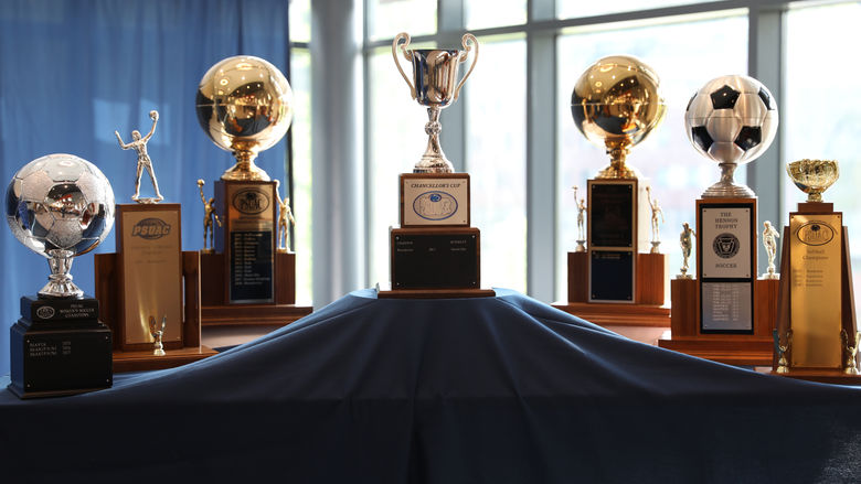 Brandywine's PSUAC championship trophies